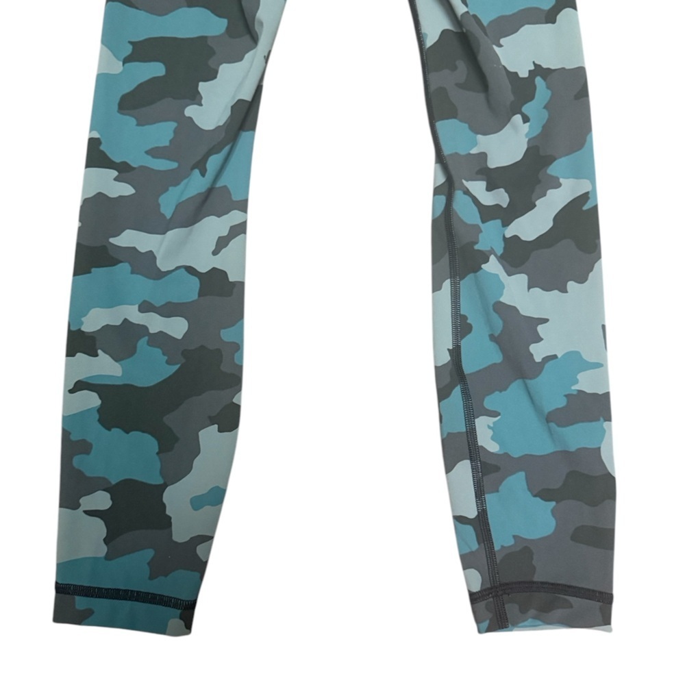 Lululemon Wunder Train High-Rise tight 28” size 4 Heritage 365 Camo Tidewater - Picture 6 of 8